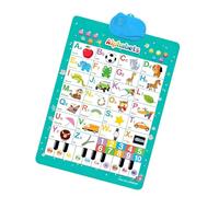 Educational Posters - English Learning Toy | Interactive Speaking Electronic Wall Chart | For Kindergarten, Daycare, Garden D, Room, Home, Nursery, Playroom, , Anni