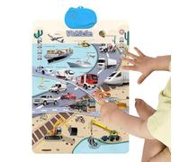 Educational Posters for | Educational Toy for English Language Learning, Talking Interactive Electronic Poster | for Kindergarten Classroom Daycare and Garden