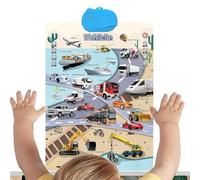 Educational Posters for Interactive Toy in English - Talking Wall Picture | for Kindergarten Classroom Nursery Garden Home Bedroom Playroom