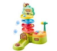 Educational Pounding Activity - Early Developmental Interactive Toy | Four-Levels Track Kids Game For 3-6 Ages Children Son Daughter, Hammer