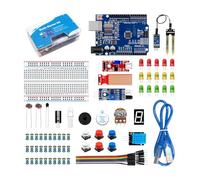 Educational Programming Kit with Breadboard Sensor Modules Resistance Electronics Basic Starter Kit Electronic DIY Kit for R3