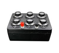 Educational Resistance Box 6 Gear Adjustable Variable Resistor Physics Teaching Aid for Science Education Laboratory Resistor
