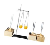 Educational Resonance Tuning Fork Set Featuring Double 440Hz Forks and Accessories for Sound Physics Studies Education Resonance Experiment Set