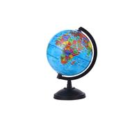 Educational Rotating Globe, Easy-to-Read Geography With Vibrant Blue Oceans, Colorful Landmasses, And Political Boundaries, Perfect For Geography