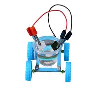 Educational Saltwater Vehicle Model Classroom Teaching Tool for Kid 7 ＋Saltwater Power Generation Car Experiment Set Science Experiment