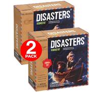 Educational Science Kit Natural Disasters STEAM Learning Set for Kids Explore Earth Sciences Hands-On Activities Includes Book Compact Portable Box for Home or School - 2 Pack - Electoys