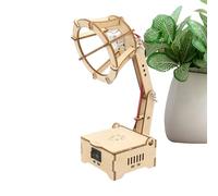 Educational Science Kits - Wooden Electric Lamp STEM Kit | Bendable LED Maker Project Set | Encourages Hands On Creativity Engineering And Early Science Exploration For Students