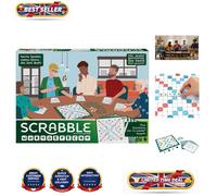 Educational Scrabble Word Battle Game with Dry Erase Boards - Hours of Fun