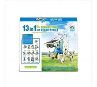 Educational Solar Robot Toy 13-in-1 Science Kit DIY Building Toy Construction Engineering Set for Kids Age 8+
