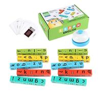 Educational Spelling Game - Word Matching Toy, Learning Activity with Letter Cards, Literacy Skills with Interactive Play, Classroom Games Boys Girls, Vocabulary Building for Family Fun