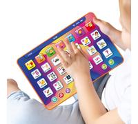 Educational Tablet | Early Learning Toy with Phonetic Exercises, Music and Sounds | Educational Toys in Tablet Shape for Preschool Kindergarten Home Travel Gift