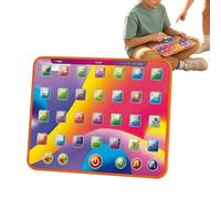Educational Tablet for Kids,Reading Interactive Electronic Educational Toy - Interactive Tablet Toy,for Home School Spelling Training Letter Recognition Vocabulary Expansion