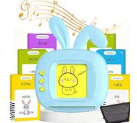 Educational Talking Flash Cards - 224 Sight Words Learning Machine for Toddlers, Fun Talking Toys for Early Development with Storage Bag