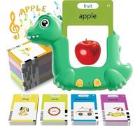 Educational Talking Flash Cards for Toddlers, Interactive Preschool Learning Toy for Speech & Language Development, Early Years Educational Flashcards Autism Pocket Speech