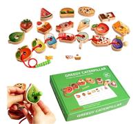 Educational Toddler Threading Toys, Beaded String Game, Preschool Sorting Activities, Ducational String Beaded Toy, Fun Toy Set for Learning Development, Girls Boys Kids Ages 3 Plus