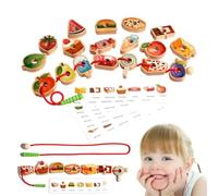 Educational Toddler Threading Toys, Beaded String Game, Preschool Sorting Activities, Fun Toy Set for Learning Development, Girls Boys Kids Ages 3 Plus