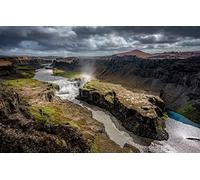 educational toy 3D puzzle 1000 pieces, natural beauty, rivers, waterfalls, gorges 26x38CM