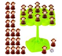Educational Toy for Kids - 28 Monkey Balance Tree - Monkey Toy | ABS Interactive Stacking Toys for Focus Training Boys Girls Preschoolers, Fine Motor Skills, Cute Design for Kindergarten Home School