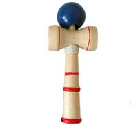 Educational Toy for Kids - Traditional Japanese Kendama - Skill Development and Coordination Game Perfect for Family and Learning Great Indoor Outdoor Play (Dark Blue, One Size)