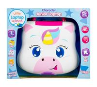Educational Toy Laptop For Kids - Junior Laptop Unicorn Design - Learning Laptop For Toddlers With ABC 123 Shapes Music And Interactive Buttons For Early Development