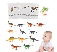 Educational Toys Animal Game: Learning Game, Miniature Figures and Cards, Materials for the Development of Language Skills, Interactive Training Activity