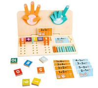Educational Toys - Educational Math Number Counting Blocks - Sensory Motor Early Building Games for Toddler Kids Classroom School Girl Kindergarten Activity Homeschool