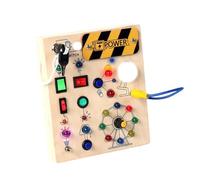 Educational Toys, Eye-Catching Design, 17x15x3cm, Búsy Bóárd Móntessóri Toy, Motor Skills Toy, Easy Setup And Storage, For Boys And Girls In Classrooms, Daycare Centers, Nurseries, Or At Home