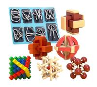 Educational Toys - Interlock Puzzle Toy for Kids, Logic Intellectual Learning Game, Fun Hands On Play, Early Logical Development Skill, Top Premium Puzzle Set, Learning Accessories for School Home