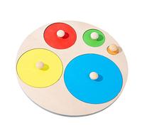 Educational Toys Wooden Puzzles Boards Toys Geometric Shape Puzzles Three-Dimensional Cognitive Games For Kid Puzzle For Kids Keep Busy Educational Toy