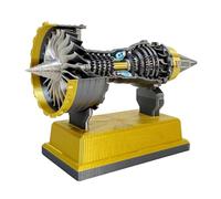Educational TR900 Realistic Turbo Fan Engine Model 3D Printing Science Engineering for Teens and Aviation Enthusiasts