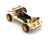 Educational Wooden DIY Craft Car Kit for Kids - Hobby Project Inspiring Creativity and Learning (Multicolor, One Size)