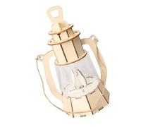 Educational Wooden Lamp Toy with LED Light Hands on Assembly Wooden Night Light for Kid Student Physics Learning Aid LED Educational Physics Toy