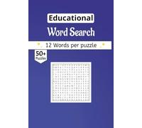 Educational Word Search Book: A Hand-Curated Collection of Academic Words