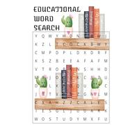 Educational word search: Boost Vocabulary & Learning with 55 Engaging Education-Themed Word Searches