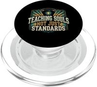Educationally Trained Spiritually Armed Christian Teacher PopSockets PopGrip for MagSafe