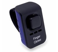 Educator Dog Training Finger Clicker with Audible Sound for Positive Reinforcement, Behavior and Obedience Pet Trainer, Blue