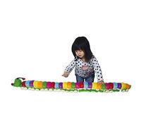Eduk8 Children's Plush Alphabet Caterpillar - Casey Helps Kids Learn Uppercase and Lowercase Letters Plus Counting | Fun Kids Home Learning Toy