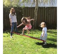 Eduk8 Children's Training Jump Bands - Out or Indoor Fun Chinese Skipping Jumping Resistance Ropes (2 bands - one pair) Random Colour