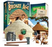 EDUMAN Bronze Age Fossil Digging Kit for Kids, Fossil Hunting Kit for Kids, Dig Up Malachite, Pottery, Stonehenge, Archaeology Excavation Set STEM Educational Dig Set Toy Birthday Gift for Boys Girls