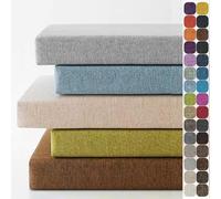 Edumov Bench Cushion, Custom Garden Bench Cushions 2 3 Seater, High Density Upholstery foam Bench Pad, Seat Cushion for Window Porch Swing Chair or Dining Bench Indoor & Outdoor, 3cm Thick