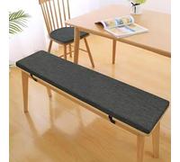 Edumov Seat Cushion, Bench Cushion, Garden Bench Cushion, 50 x 30 x 5 cm, Warm Grey
