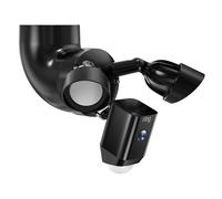 EDUP Eave Mount for Ring Floodlight Cam Wired Pro/Plus,Ring Smart Lighting Floodlight Wired, Blink Flood Light Camera &Wyze Camera V2/Pro and Roku Cam (black)