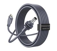 EDUP Starlink Mini USB C to DC Power Cable, PD100W Input USB Type C to DC Barrel Jack Cable for Starlink Mini Replacement Waterproof Cord 18AWG, Star Link Mini Cord (5m)