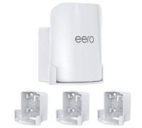 EDUP Wall Mount Holder for eero Pro 7, Space-Saving Holder with Cable Management, Compatible Only with eero Pro 7, for Wall & Outlet Mounting- Includes Screws & Quick Start Guide (White, 3 Pack)