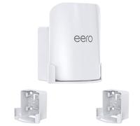 EDUP Wall Mount Holder for eero Pro 7, Space-Saving Holder with Cable Management, Compatible Only with eero Pro 7, for Wall & Outlet Mounting- Includes Screws & Quick Start Guide (White, 2 Pack)