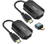 EDUP Wireless HDMI Transmitter and Receiver, HDMI Wireless Extender Kit 1080P, Plug & Play, Streaming Media Video/Audio for Laptop/PC/Camera/Phone to Monitor/Projector/HDTV, 165FT/50M