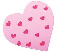 EDUPLAY 210230 Canvas Hearts Set of 5'' Spring & Mother's Day, Multi Colour