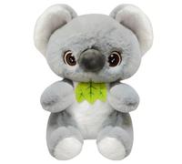 EduPlayte Koala Soft 25 cm Cuddly Toys for Girls, Boys & Babies - Fluffy Stuffed Koala for Playing, Cuddling & Collecting - Cosy Plush Animals, Grey