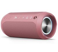 EDUPLINK Bluetooth Speaker, Portable Wireless Speakers, Waterproof IPX7 Speaker, TWS Pairing Stereo, Long Playtime for Home, Travel, Pink