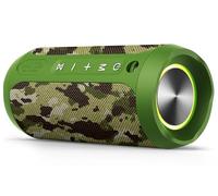 EDUPLINK Bluetooth Speaker, Portable Wireless Speakers, Waterproof IPX7 Speaker, TWS Pairing Stereo, Long Playtime for Home, Travel (Camo)